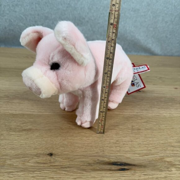 Douglas The Cuddle Toy Betina Pink Pig Plush Small 8" Cute Soft Farm Animal NEW - Picture 8 of 10